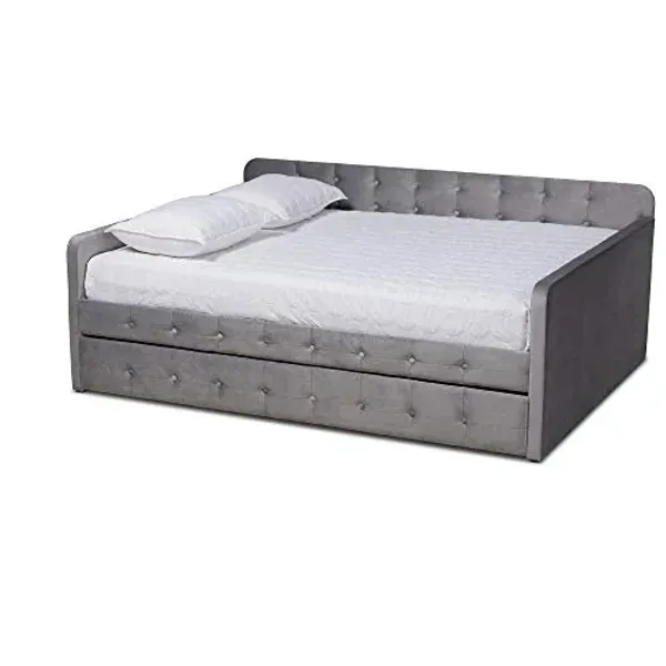 Baxton Studio Daybeds, Full, Grey