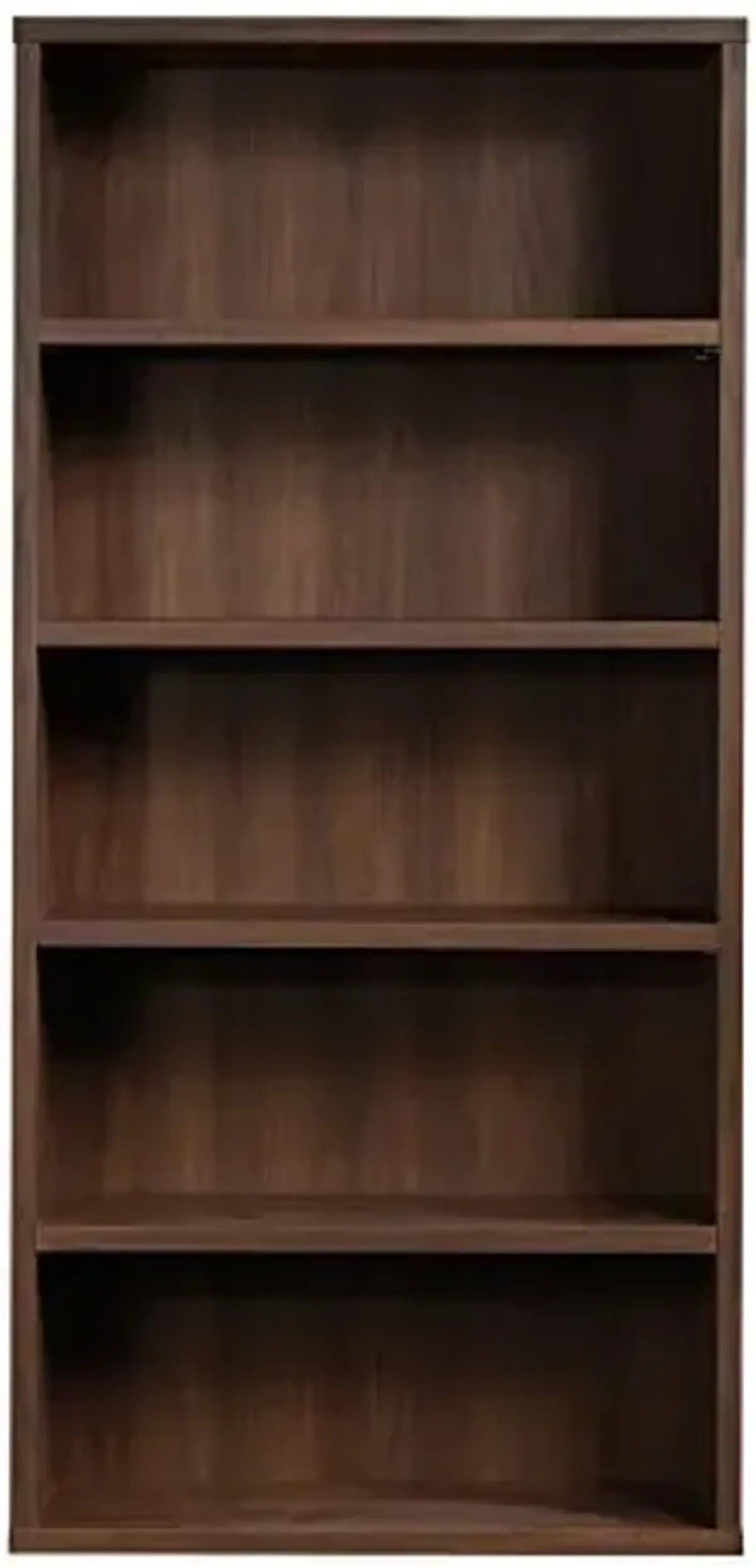 Sauder® Optimum 73-1/2"H 5-Shelf Bookcase, Spiced Mahogany
