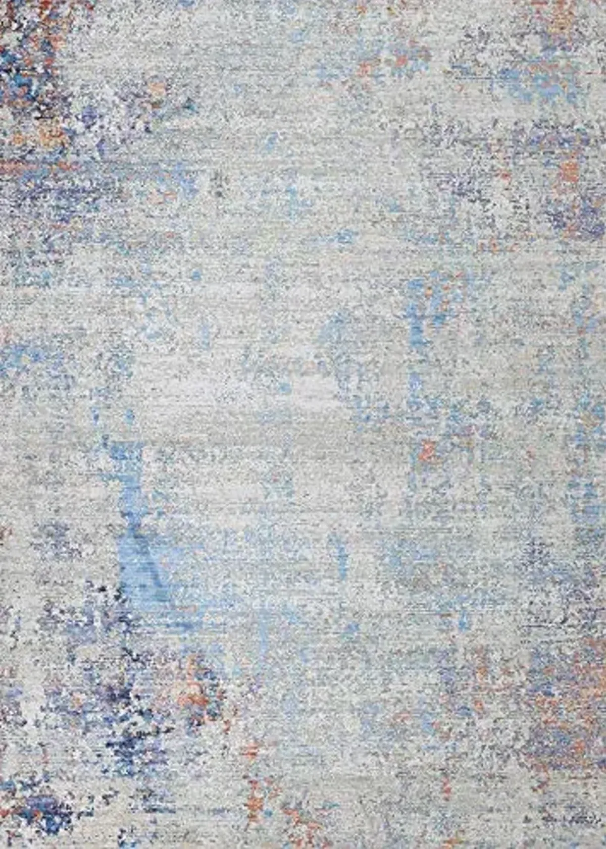 Couristan Vibrata Indoor Area Rug – 5'3" x 7'6" in Multi-Pastels, Durable Power-Loomed Abstract Design Rug – Living Room, Bedroom or Dining Home Decor