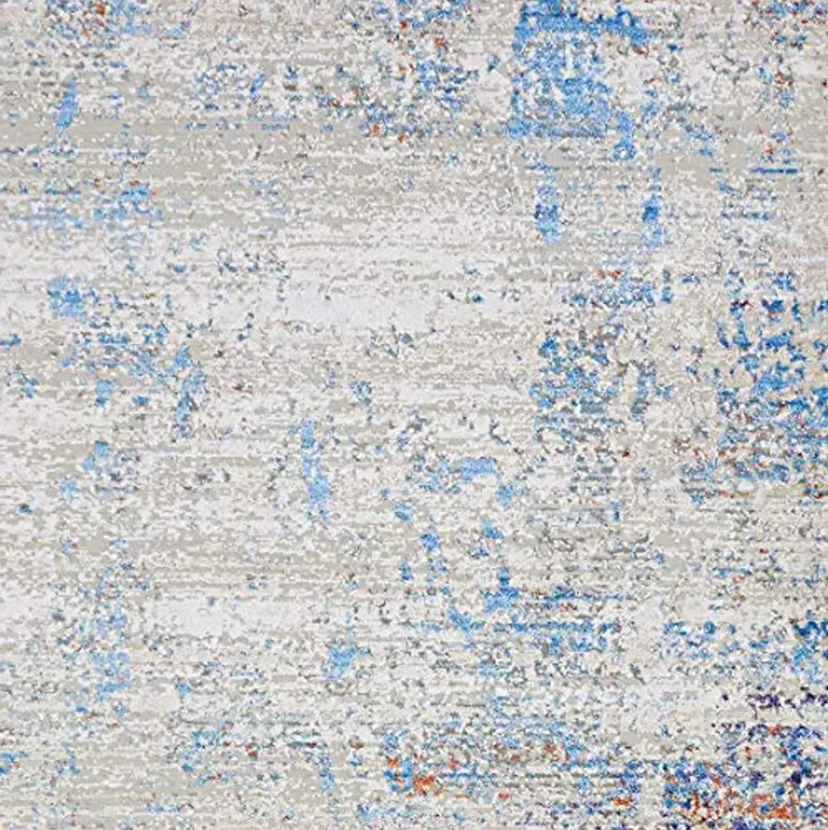 Couristan Vibrata Indoor Area Rug – 5'3" x 7'6" in Multi-Pastels, Durable Power-Loomed Abstract Design Rug – Living Room, Bedroom or Dining Home Decor