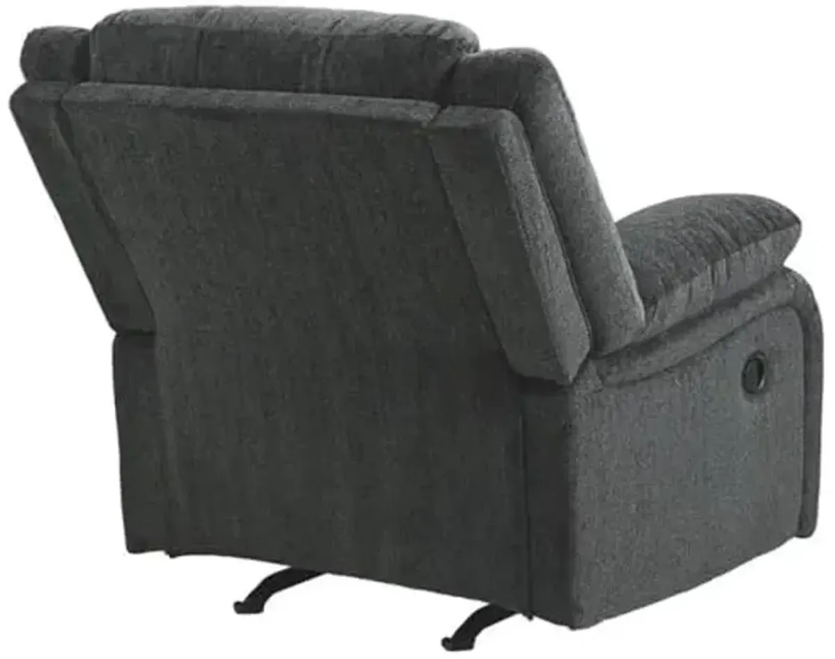 Signature Design by Ashley Draycoll Rocker Recliner in Slate