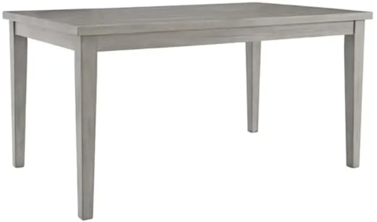 Signature Design by Ashley Parellen Rectangular Dining Table in Gray