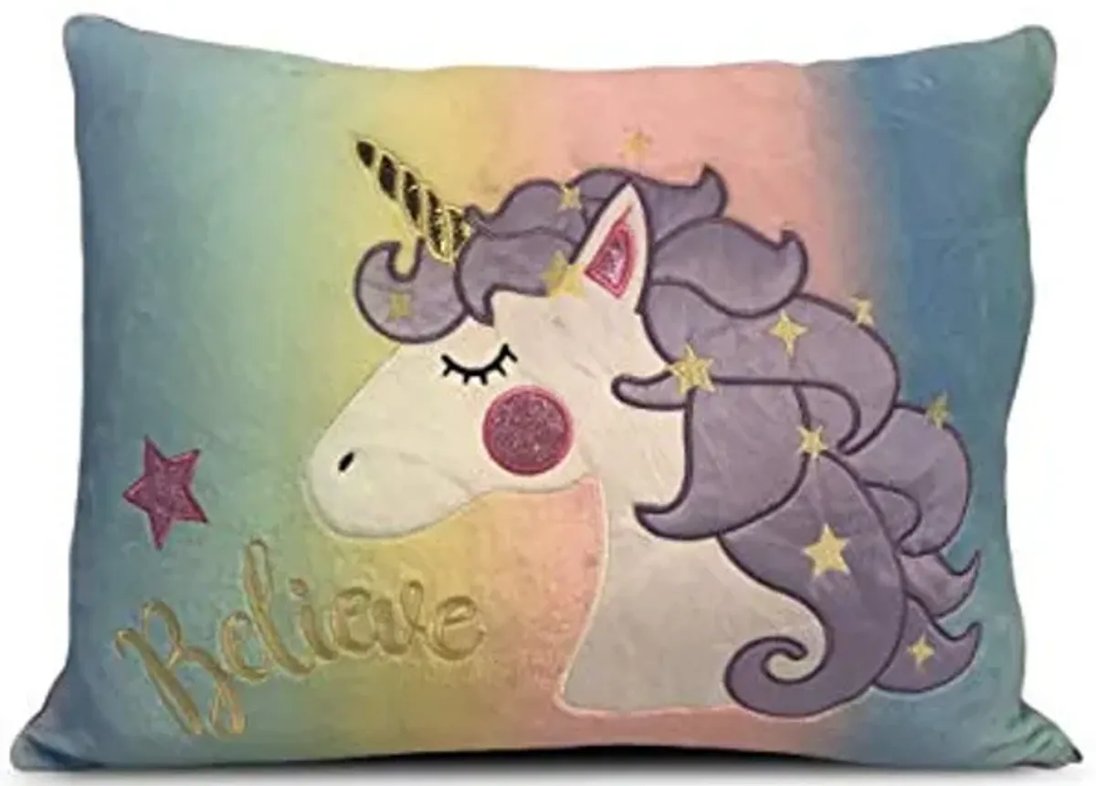 Heritage Kids Unicorn Dec Pillow, Multi