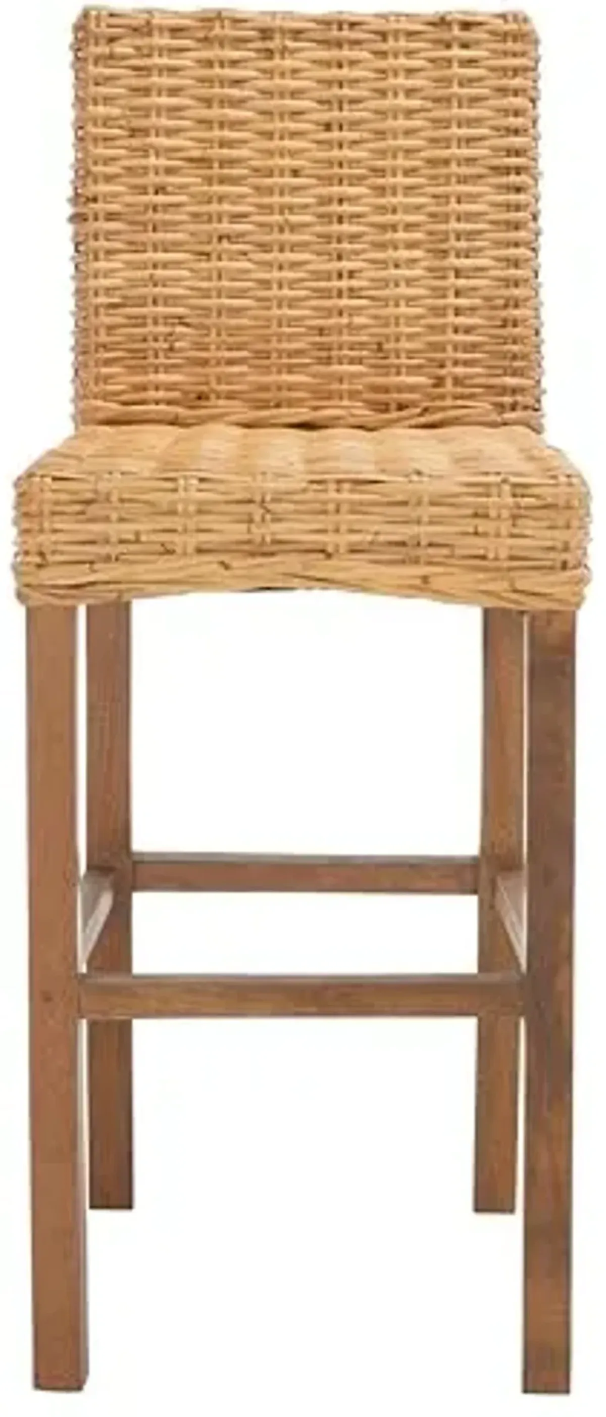 Safavieh Home Tobie Natural Rattan 30-inch Bar Stool