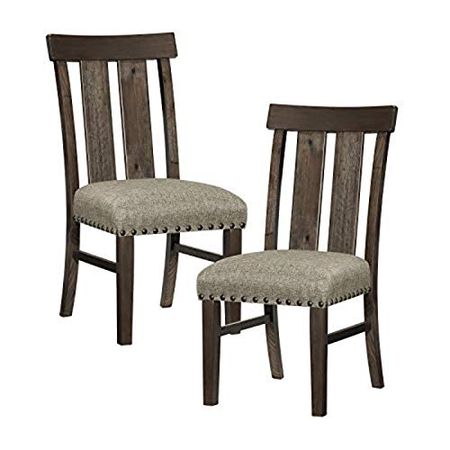Lexicon Kavanaugh Side Chair (Set of 2), Brown