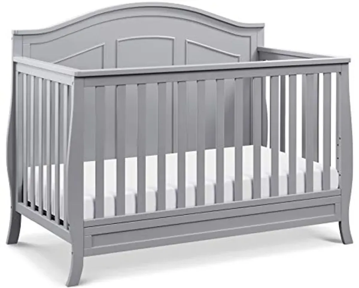 DaVinci Emmett 4-in-1 Convertible Crib in Grey, Greenguard Gold Certified