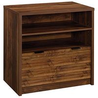 Sauder Harvey Park Engineered Wood Lateral File Storage Cabinet in Grand Walnut