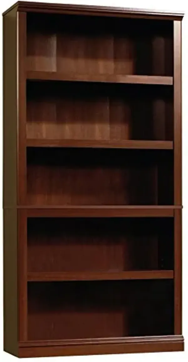 Sauder Miscellaneous Storage 5 Bookcase/Book Shelf Heritage Hill Lateral File - Classic Cherry Finish Bundle