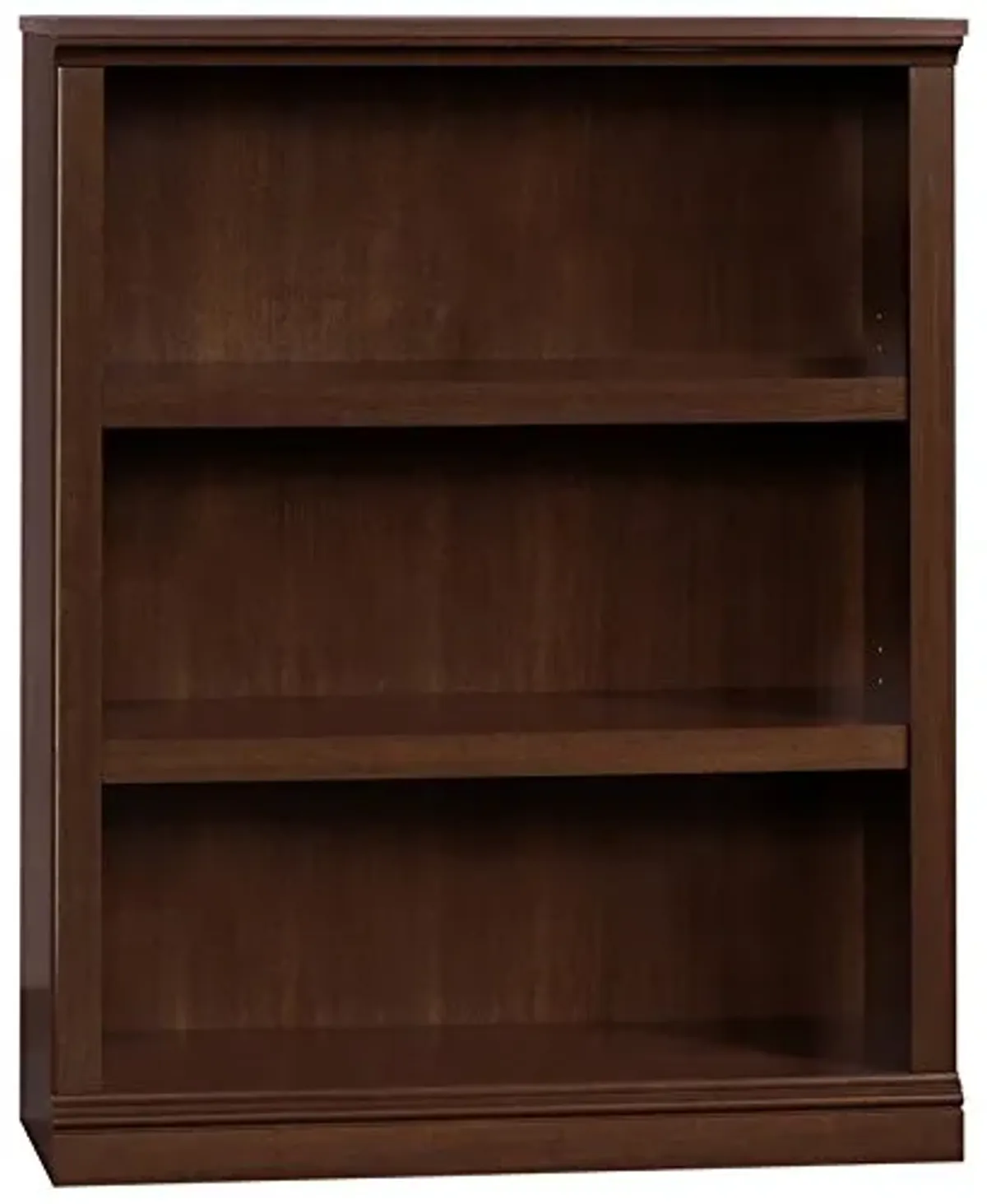 Sauder 3 Shelf Bookcase, Select Cherry Finish & Heritage Hill Lateral File, Classic Cherry Finish