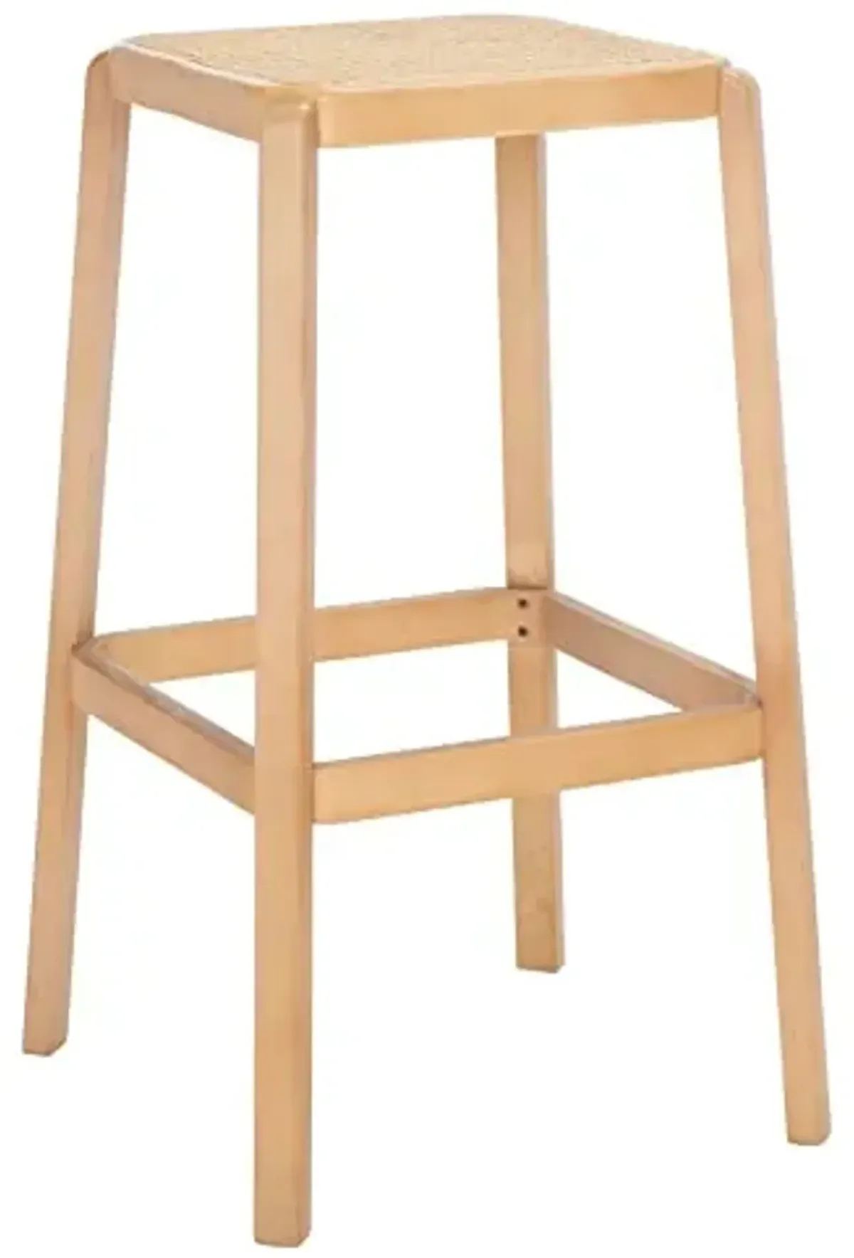 SAFAVIEH Home Collection Silus Natural Backless Cane 30-inch Bar Stool