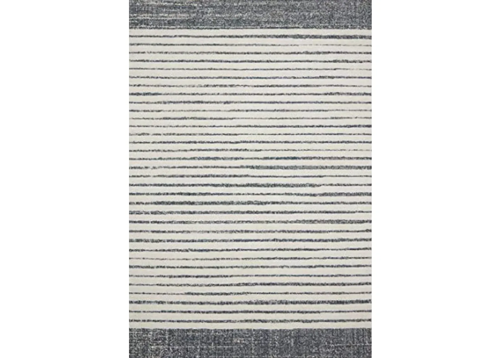 Loloi II Hagen White/Ocean 2'-7" x 4' Accent Rug