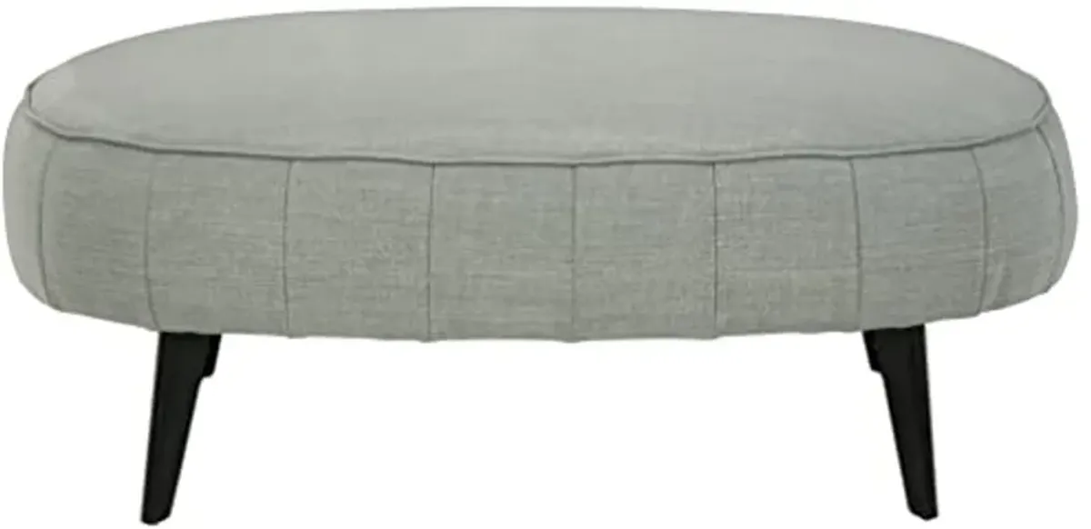 Signature Design by Ashley Hollyann Oversized Accent Ottoman, Gray