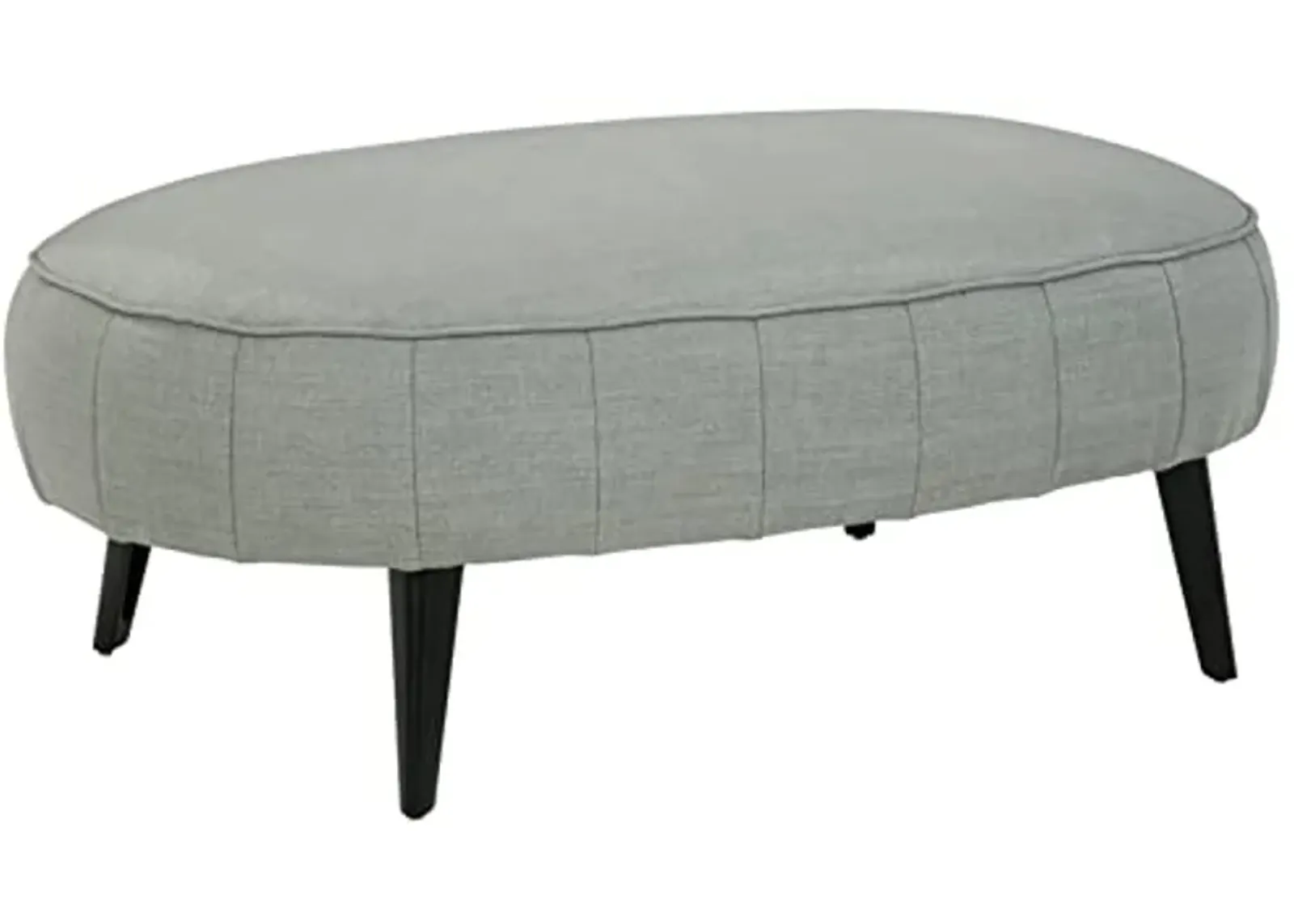 Signature Design by Ashley Hollyann Oversized Accent Ottoman, Gray