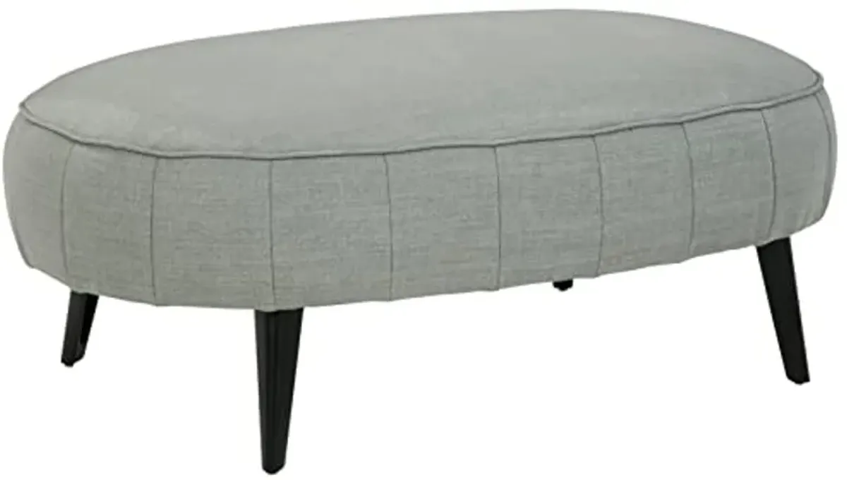 Signature Design by Ashley Hollyann Oversized Accent Ottoman, Gray