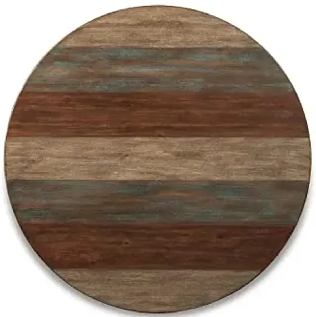 Signature Design by Ashley Raebecki 3-Piece Rustic Table Set, Includes Coffee Table and 2 End Tables, Multi Color Plank Design