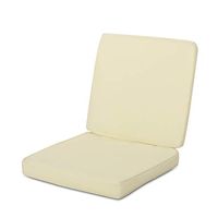 Christopher Knight Home Gavin Outdoor Water Resistant Fabric Club Chair Cushions, 1 Count (Pack of 1), Cream