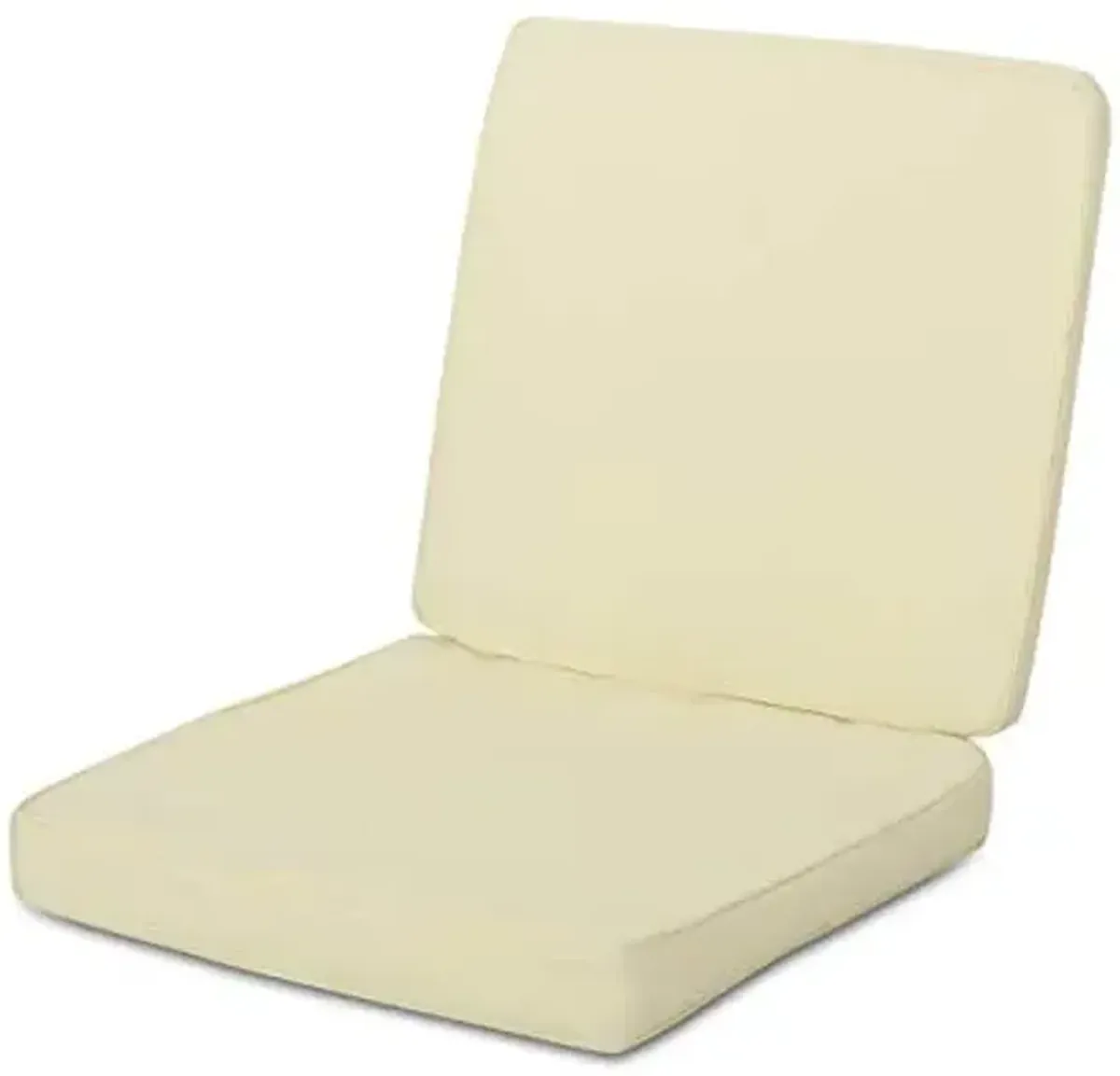 Christopher Knight Home Gavin Outdoor Water Resistant Fabric Club Chair Cushions, 1 Count (Pack of 1), Cream