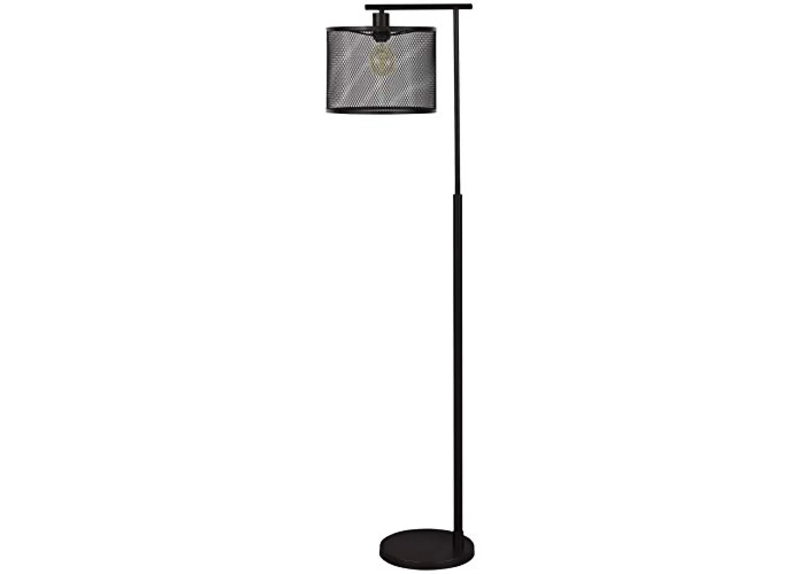 Signature Design by Ashley Nolden Modern Industrial Metal Floor Lamp, 61", Bronze Finish