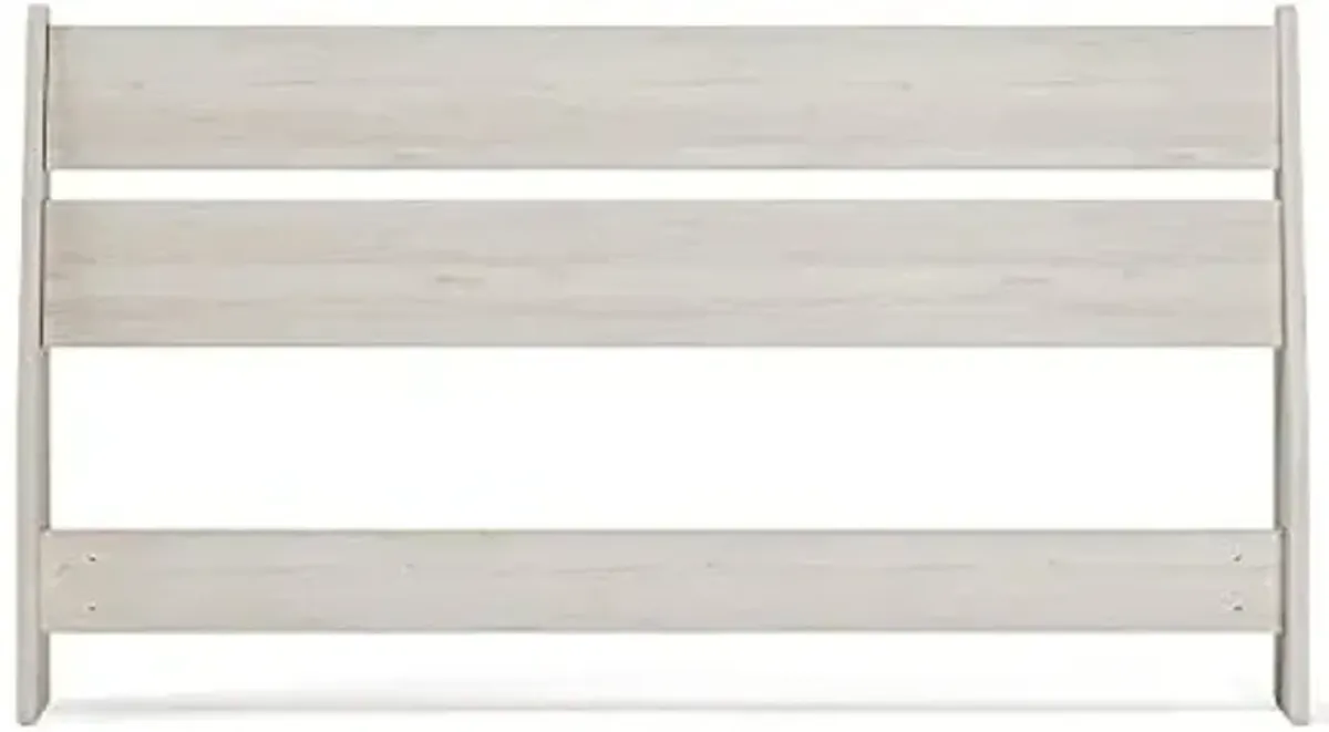 Signature Design by Ashley Socalle Modern Open Slat Queen Headboard, Natural Beige