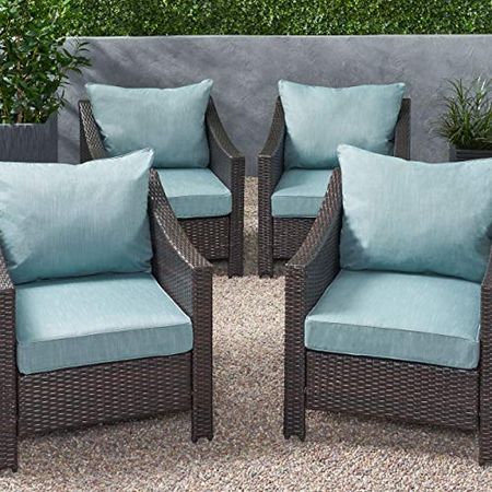 Christopher Knight Home 313429 Cushions, Teal