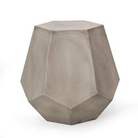 Christopher Knight Home 313409 Side Table, Light Gray