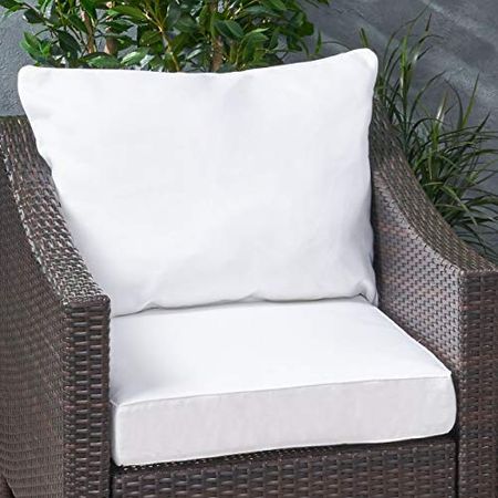 Christopher Knight Home 313422 Cushions, White