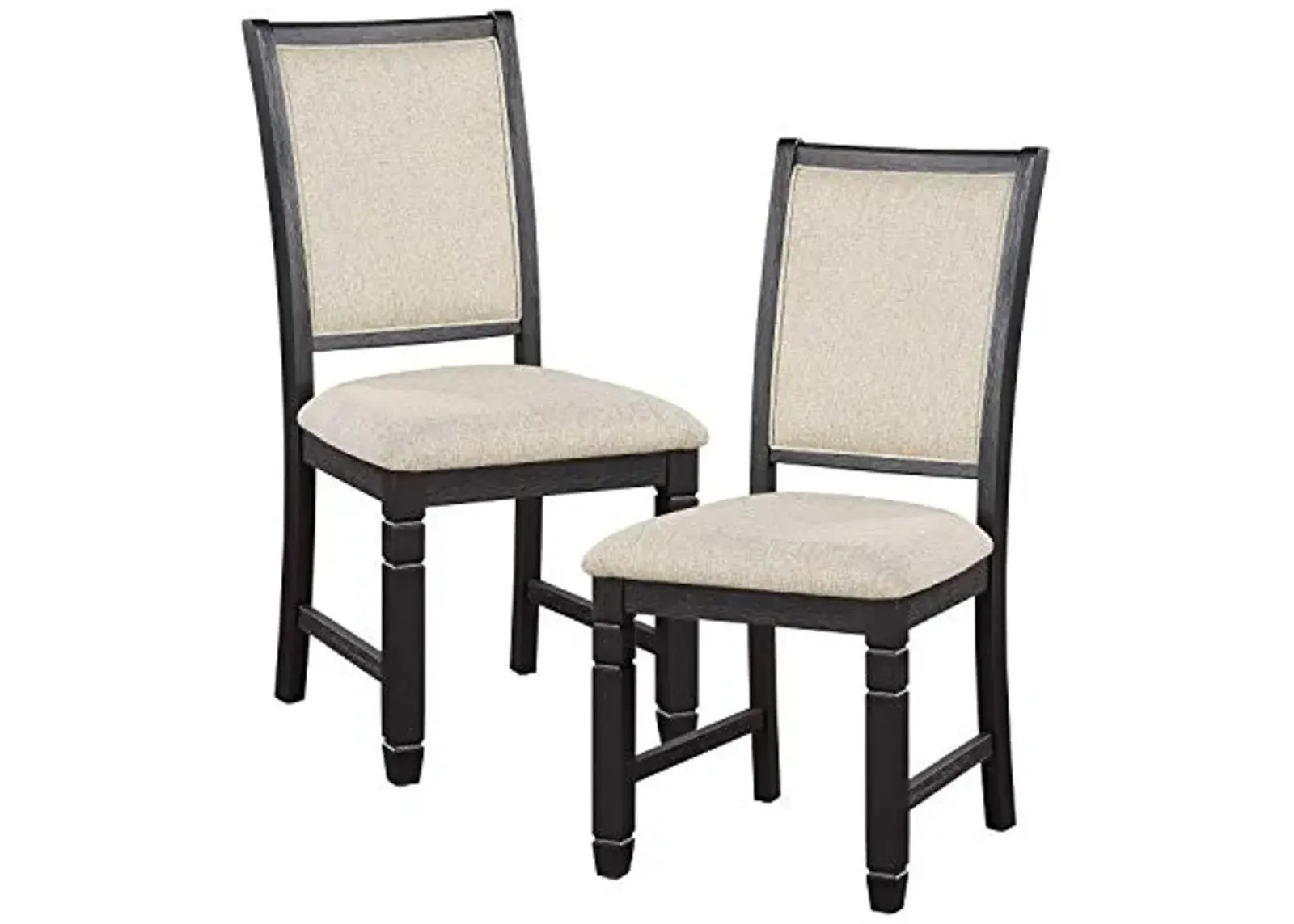 Lexicon Braun Dining Chair (Set of 2), Black