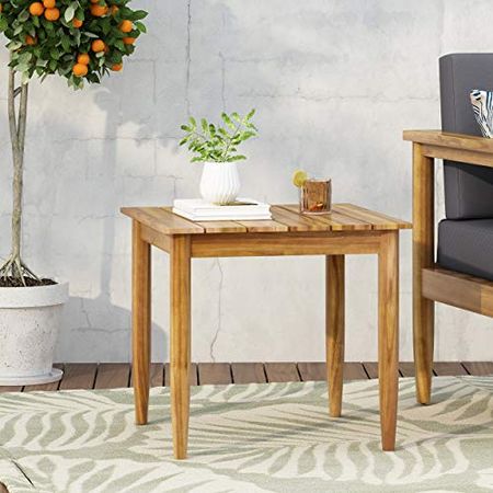 Christopher Knight Home Side Table, Teak