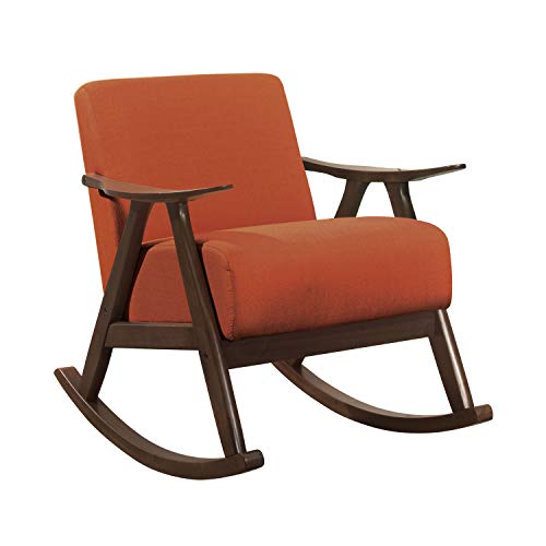 Lexicon Helena Rocking Chair, Orange