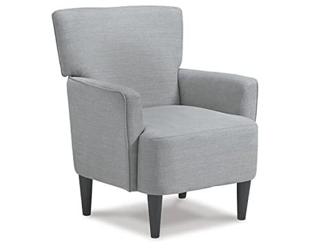 Signature Design by Ashley Hansridge Modern Classic Accent Chair, Light Gray