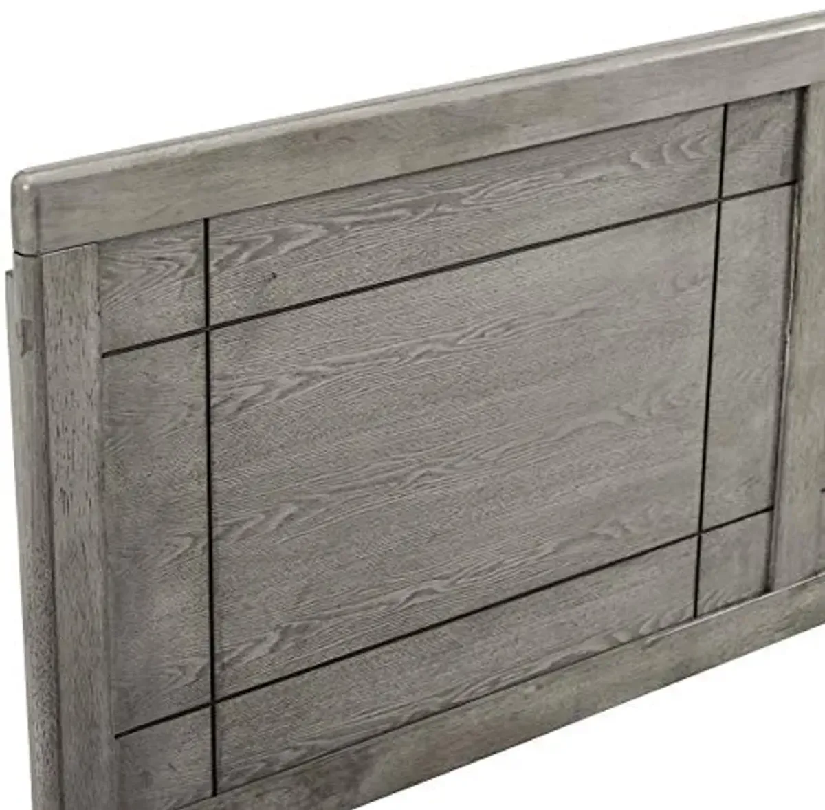 Modway Archie Queen Wood Headboard in Gray