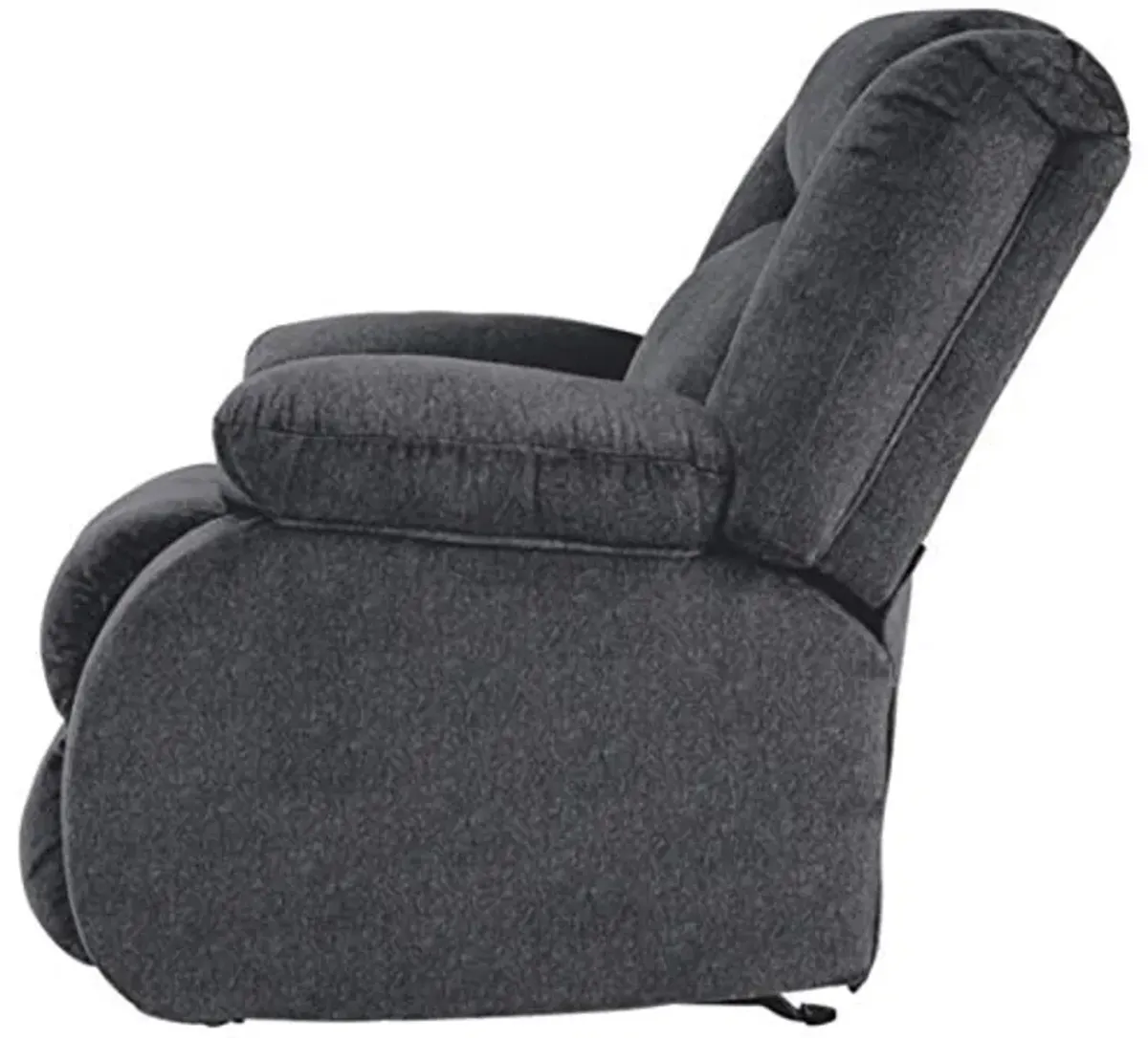 Signature Design by Ashley Burkner Adjustable Power Rocker Recliner with USB Charging, Gray