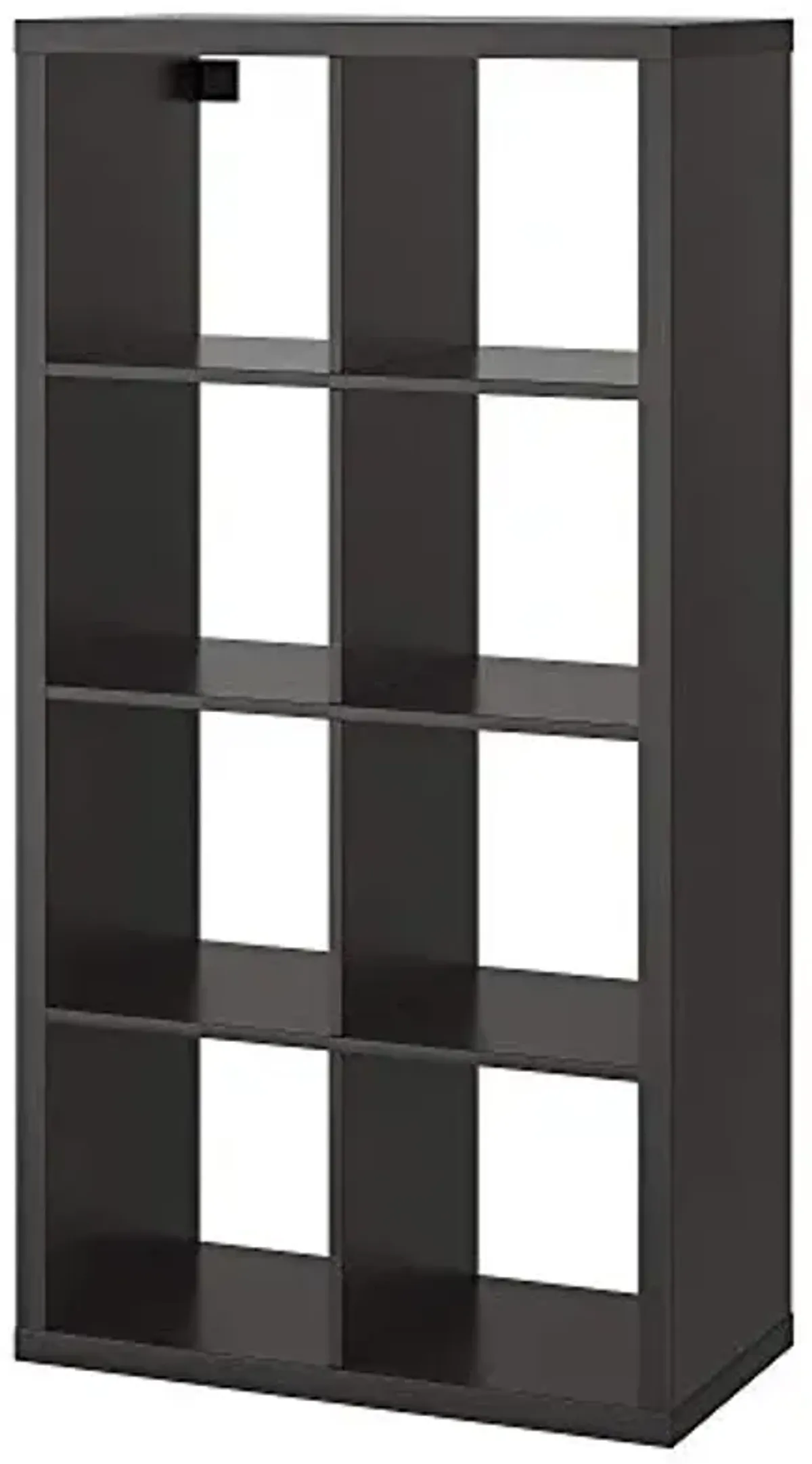 Ikea KALLAX shelving unit black-brown (77x39x147 cm) 8 shelf