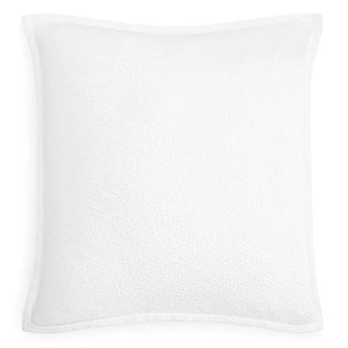 Matouk Costa Cotton Matelassé Euro Pillow Sham White