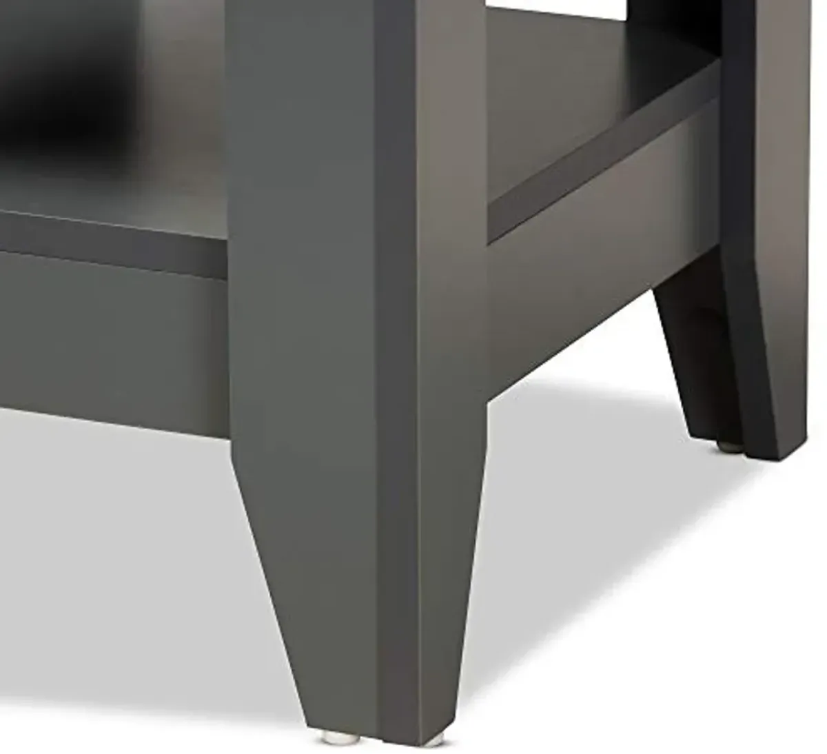 Baxton Studio Audra End Tables, Grey