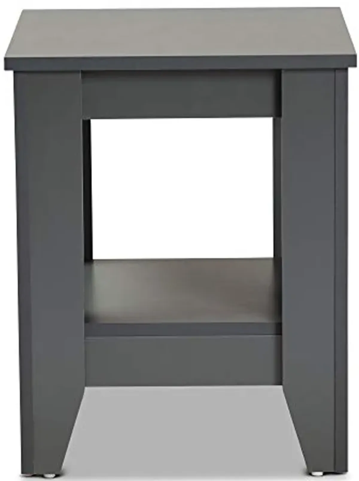 Baxton Studio Audra End Tables, Grey