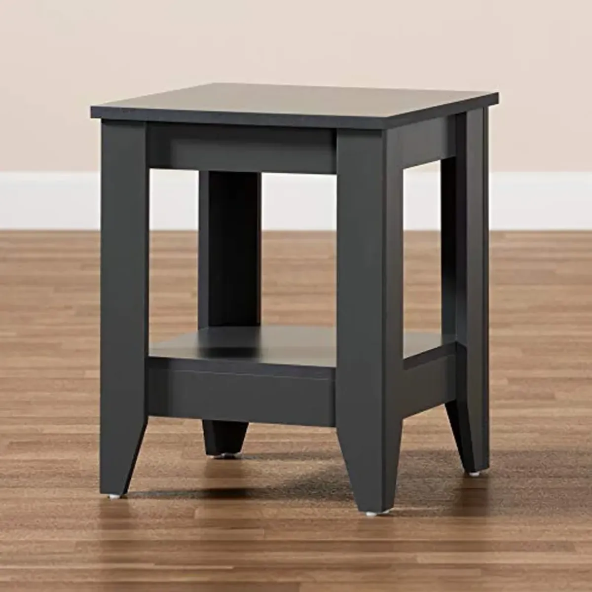 Baxton Studio Audra End Tables, Grey