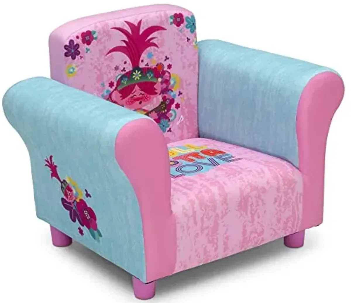 Delta Children Upholstered Chair, Trolls World Tour