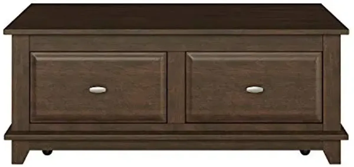 Lexicon Terza Lift-Top Coffee Table, Brown Cherry