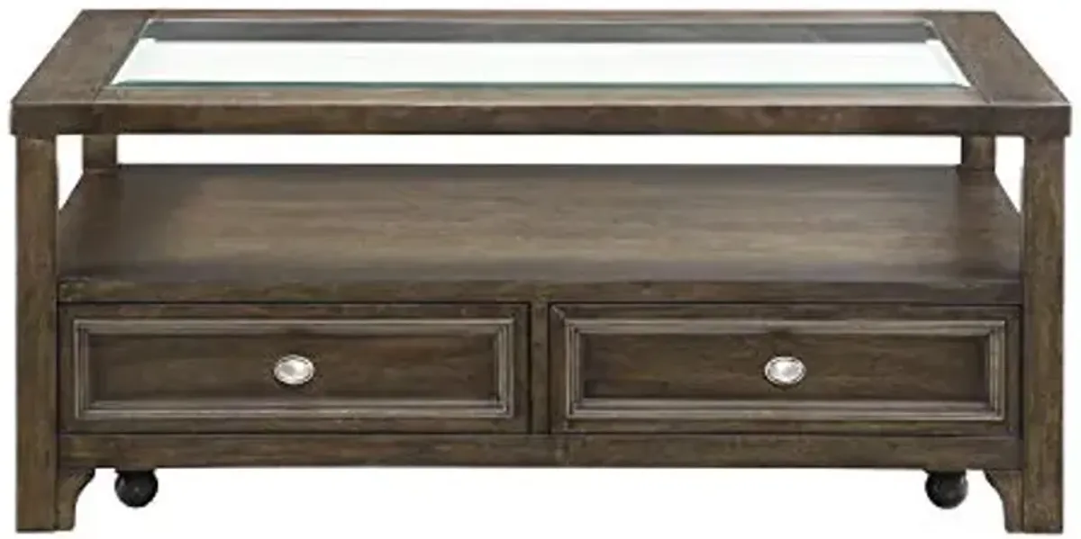 Lexicon Hume Coffee Table, Charcoal Brown