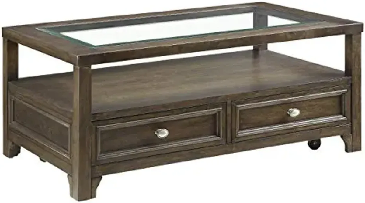 Lexicon Hume Coffee Table, Charcoal Brown