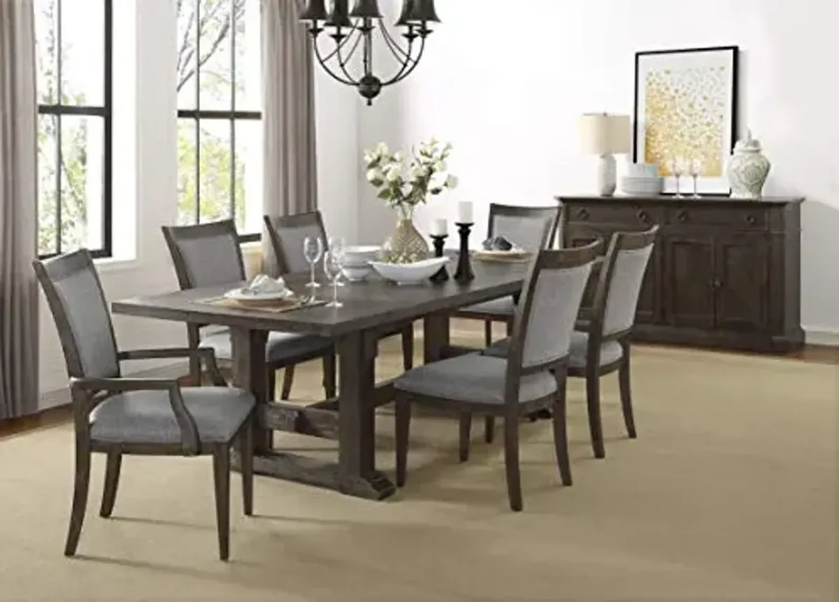 Lexicon Amancio 5-Piece Dining Set, Driftwood Brown