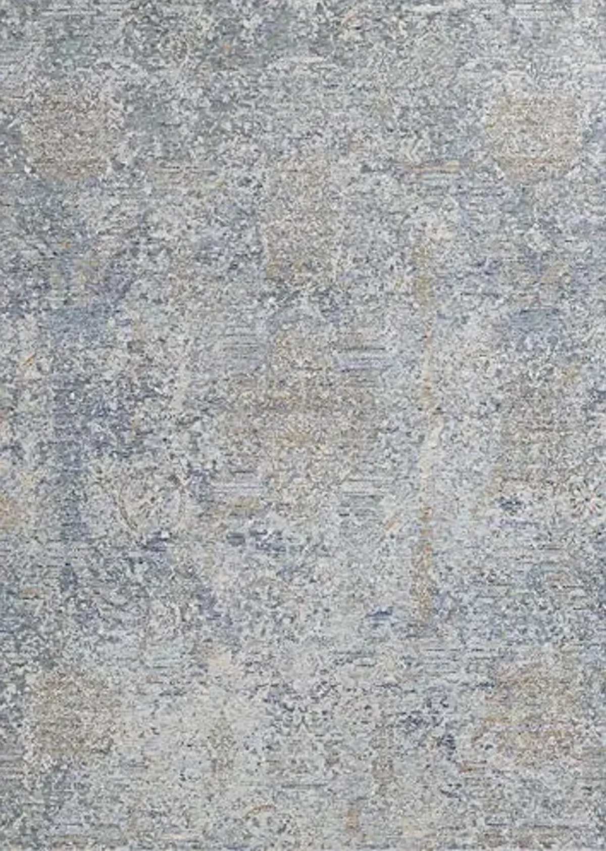 Couristan Couture Indoor Area Rug - Bordado 2'2" x 8'11" Runner in Light Grey-Multicolor, Abstract Design with Fringed Edges, Medium Pile Home Decor for Living Room, Bedroom, and Dining Room