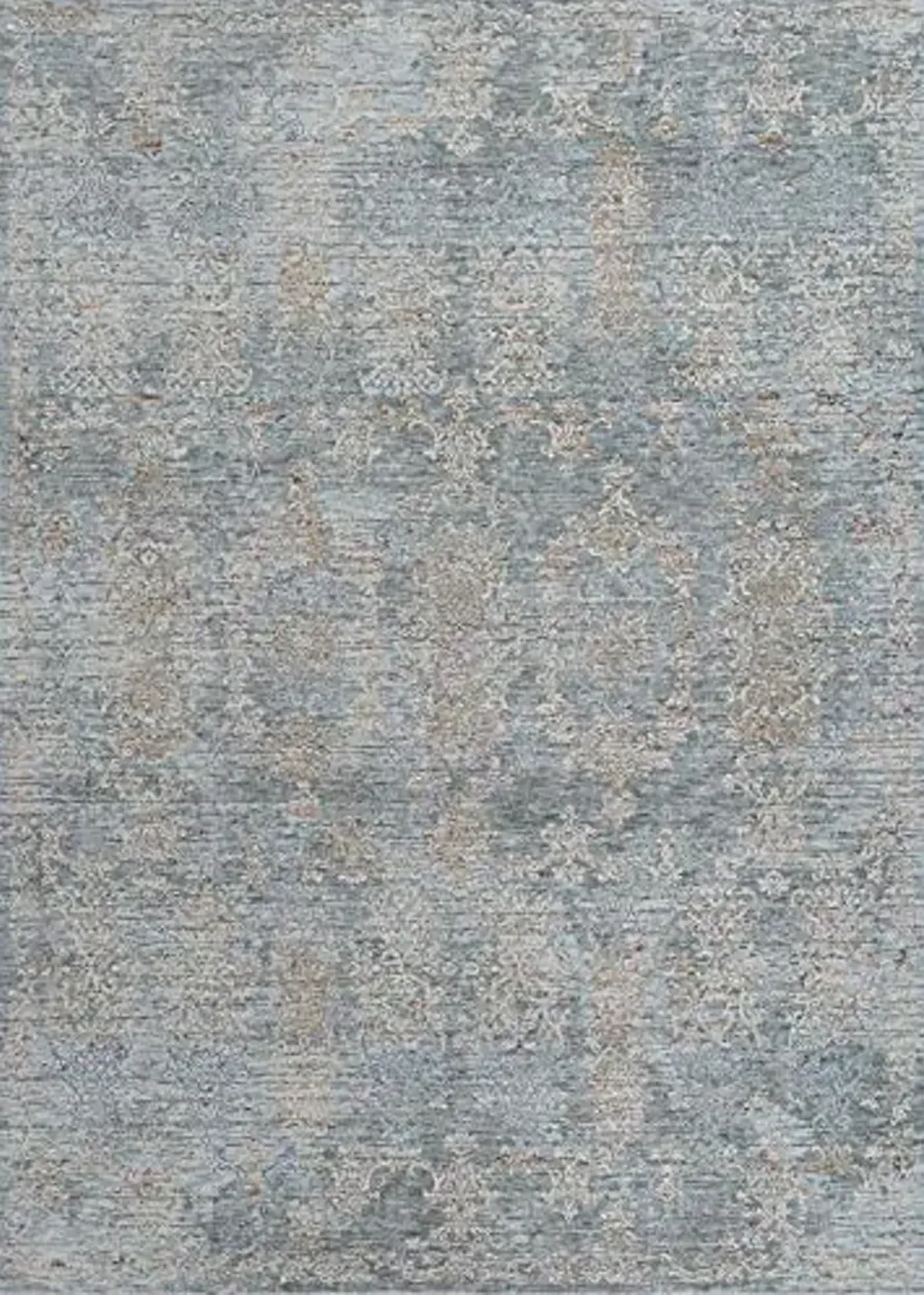 Couristan Couture Indoor Area Rug - Renaissance 2'2" x 8'11" Runner in Pewter Grey and Mode Beige, Abstract Design with Fringed Edges, Medium Pile Home Decor for Living Room, Bedroom, and Dining Room