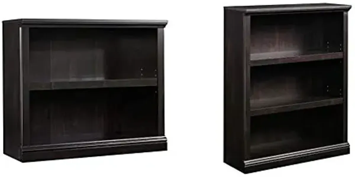 Sauder Miscellaneous Storage Bookcases/Book Shelves, Estate Black Finish