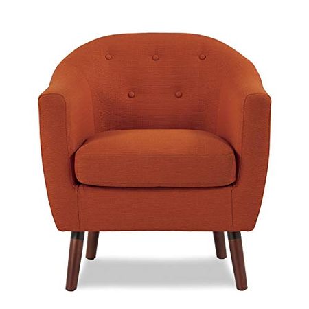 Lexicon Quill Accent Chair, Orange
