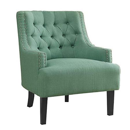Lexicon Luster Accent Chair, Teal