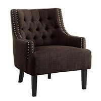 Lexicon Luster Accent Chair, Chocolate