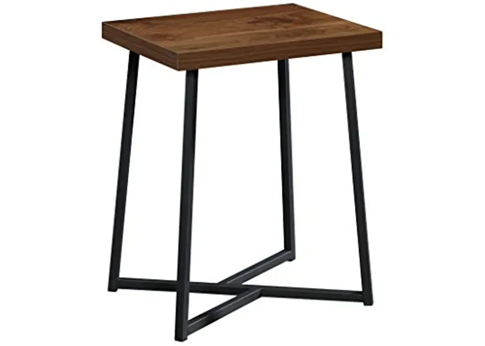 Sauder Canton Lane Side Table, Grand Walnut Finish