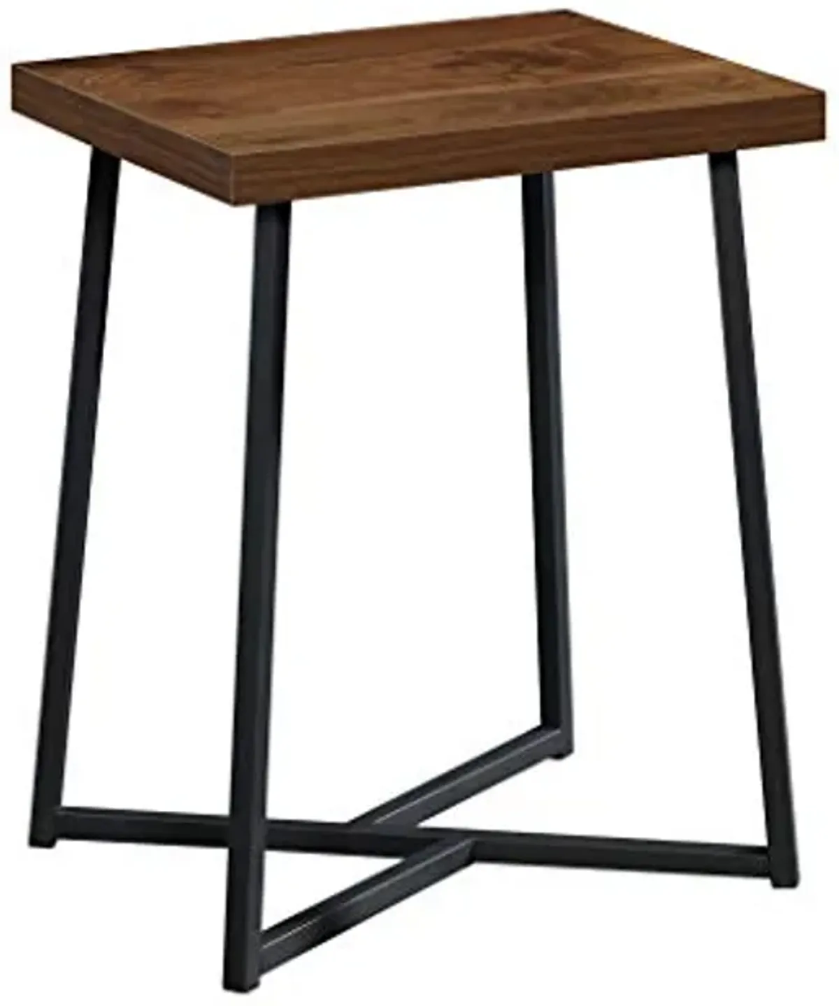 Sauder Canton Lane Side Table, Grand Walnut Finish